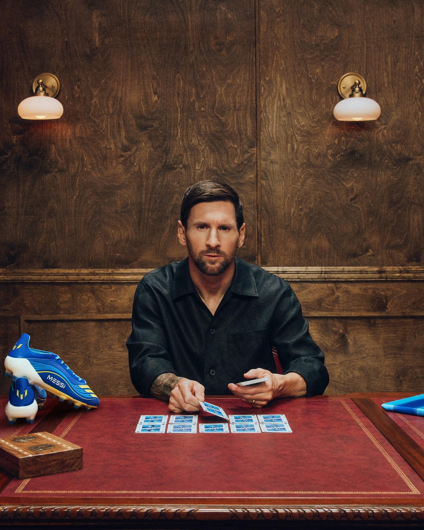 梅西社媒晒, 地的球员 梅西社媒晒, 地的球员